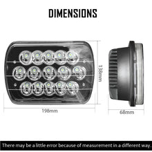 Load image into Gallery viewer, LED Headlights 7x6”