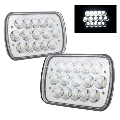 LED Headlights 7x6”