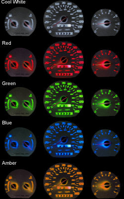 5x LED Dash Cluster Bulbs For Nissan 240sx S13 1989-1994 Instrument Panel